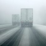 Keep on trucking! Trucks transporting goods on dangerous winter roads Keep on trucking! Trucks transporting goods on dangerous winter roads